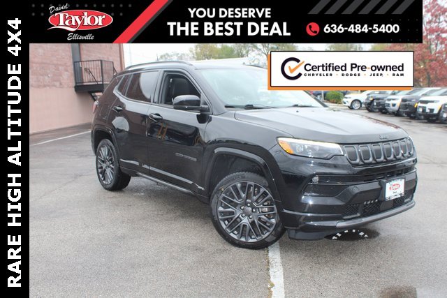 Certified 2022 Jeep Compass High Altitude