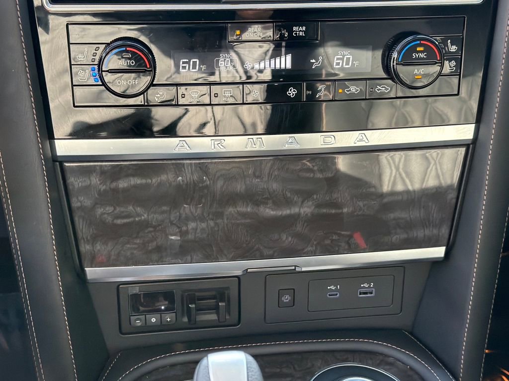 Certified 2024 Nissan Armada Platinum w/ Captain's Chairs Package image 30