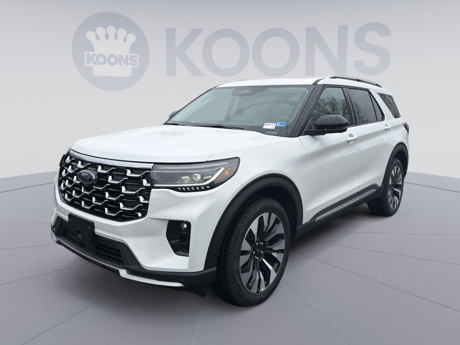 New 2026 Ford Explorer Platinum