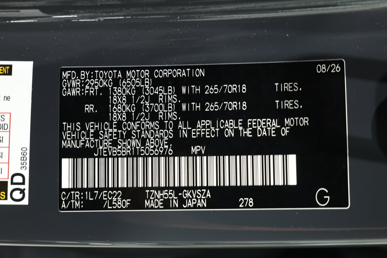 New 2026 Toyota 4Runner TRD Pro AWD/4WD image 32