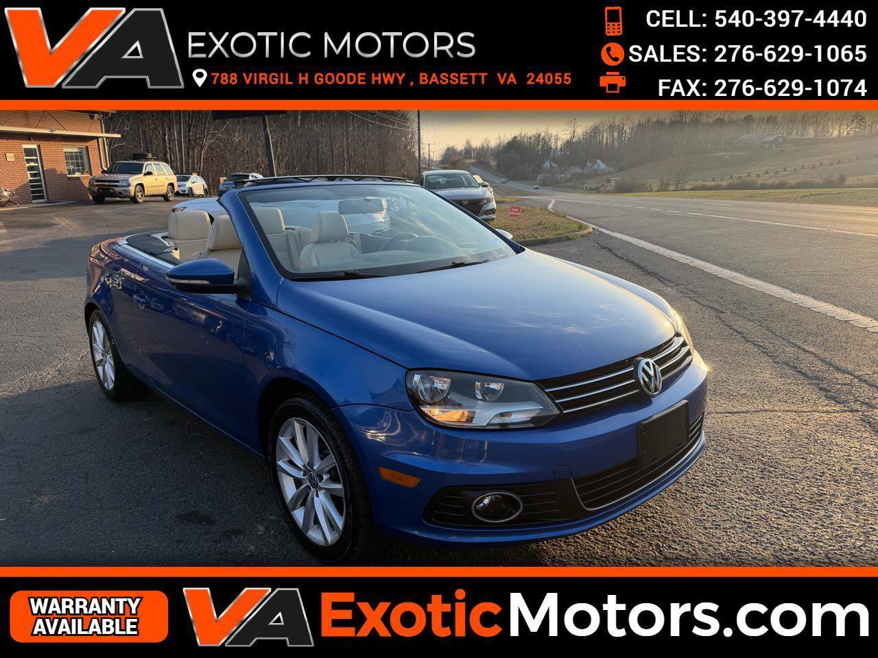 Used 2012 Volkswagen Eos Komfort FWD image 1