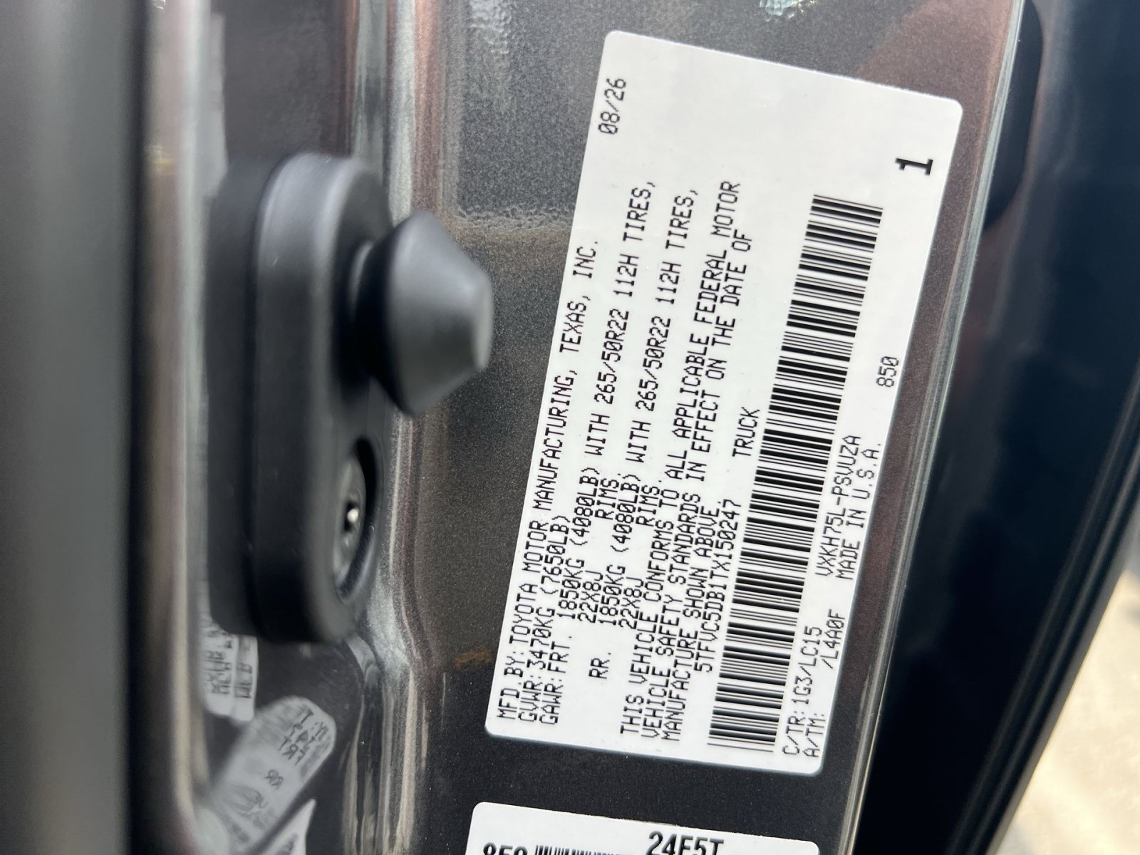 New 2026 Toyota Tundra Capstone AWD/4WD image 21