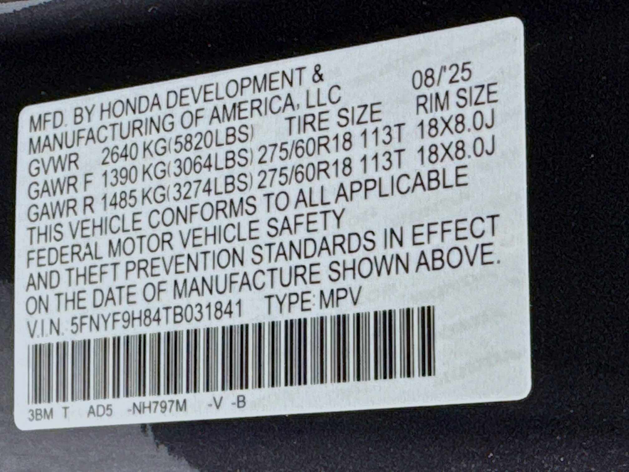 New 2026 Honda Passport TrailSport Elite image 25