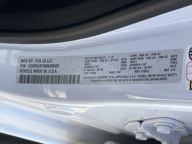 Used 2022 RAM 1500 Lone Star RWD image 30