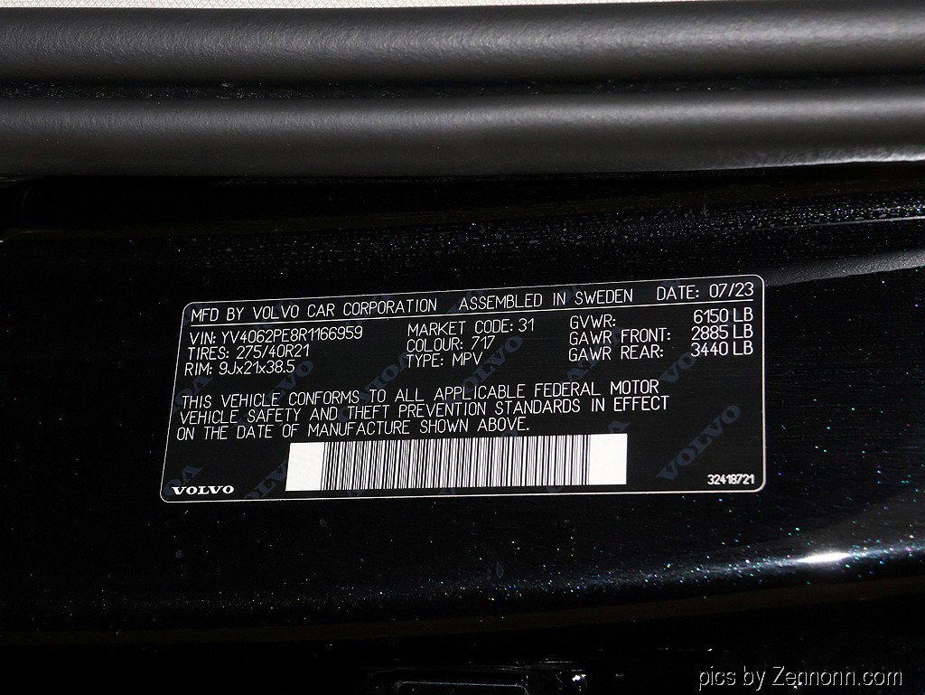 Used 2024 Volvo XC90 B6 Plus w/ Protection Package Premier AWD/4WD image 40