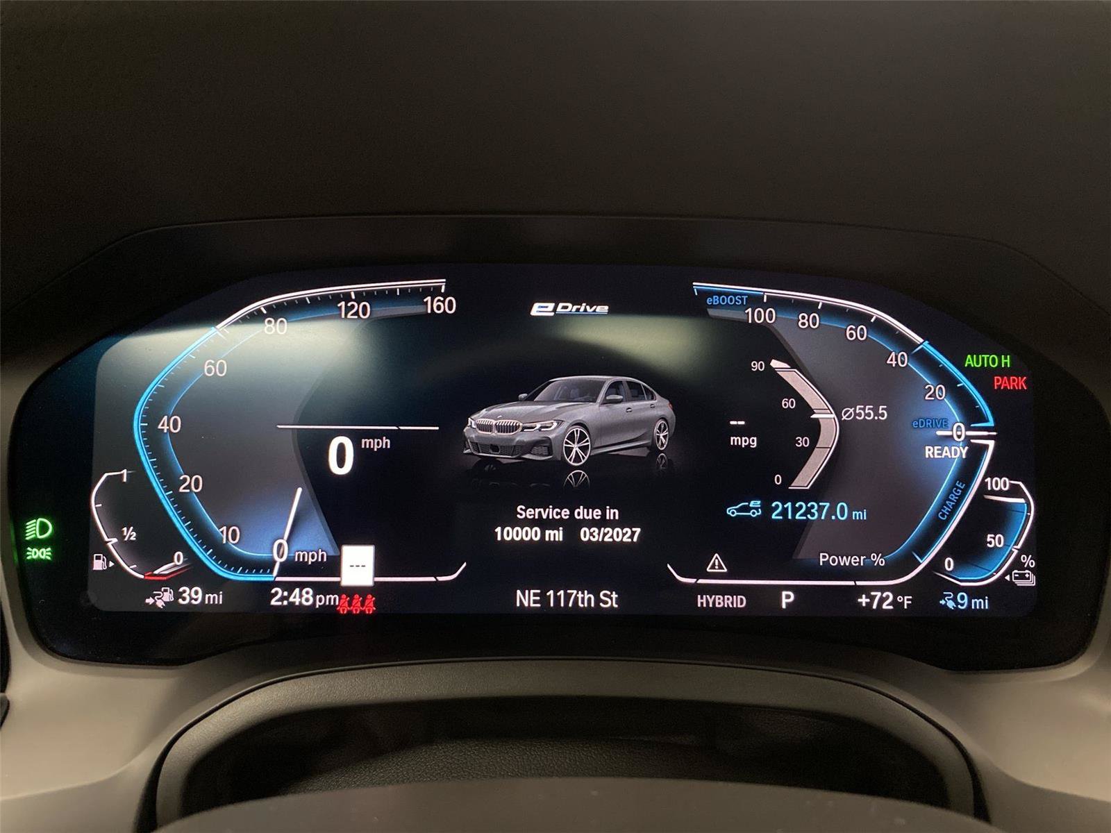 Used 2021 BMW 330e w/ M Sport Package RWD image 14