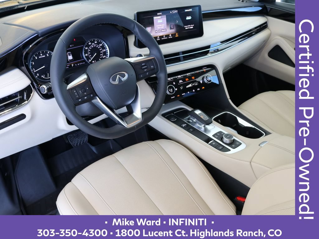 Certified 2025 INFINITI QX60 Pure w/ Cargo Package AWD/4WD image 8