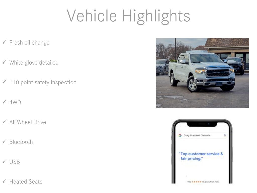 Used 2022 RAM 1500 Big Horn image 6