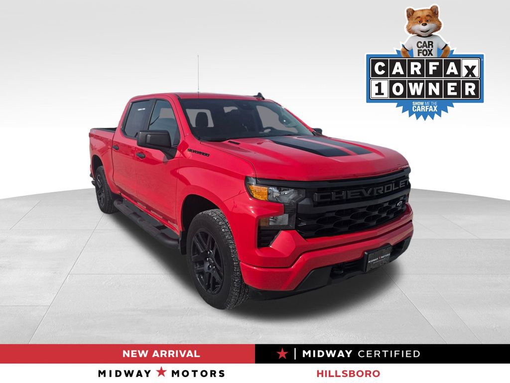Used 2025 Chevrolet Silverado 1500 Custom w/ Rally Edition image 1