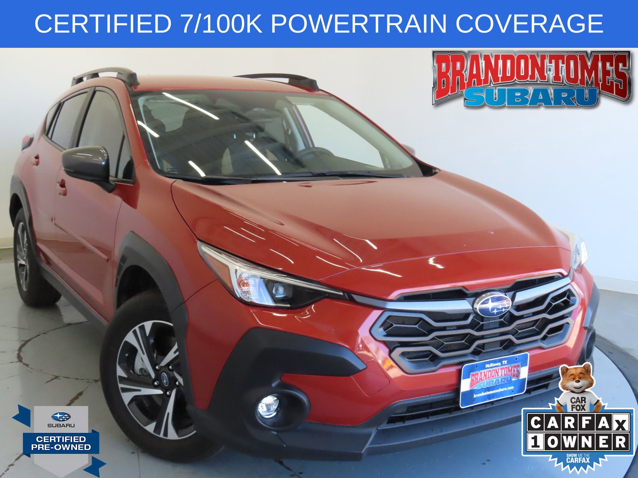 Certified 2025 Subaru Crosstrek 2.0i Premium w/ Crosstrek Mirror Package