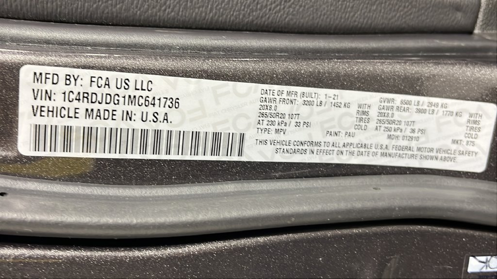 Used 2021 Dodge Durango GT AWD/4WD image 43