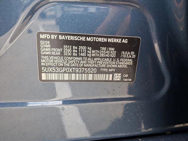 New 2026 BMW X3 xDrive30 w/ M Sport Package image 19