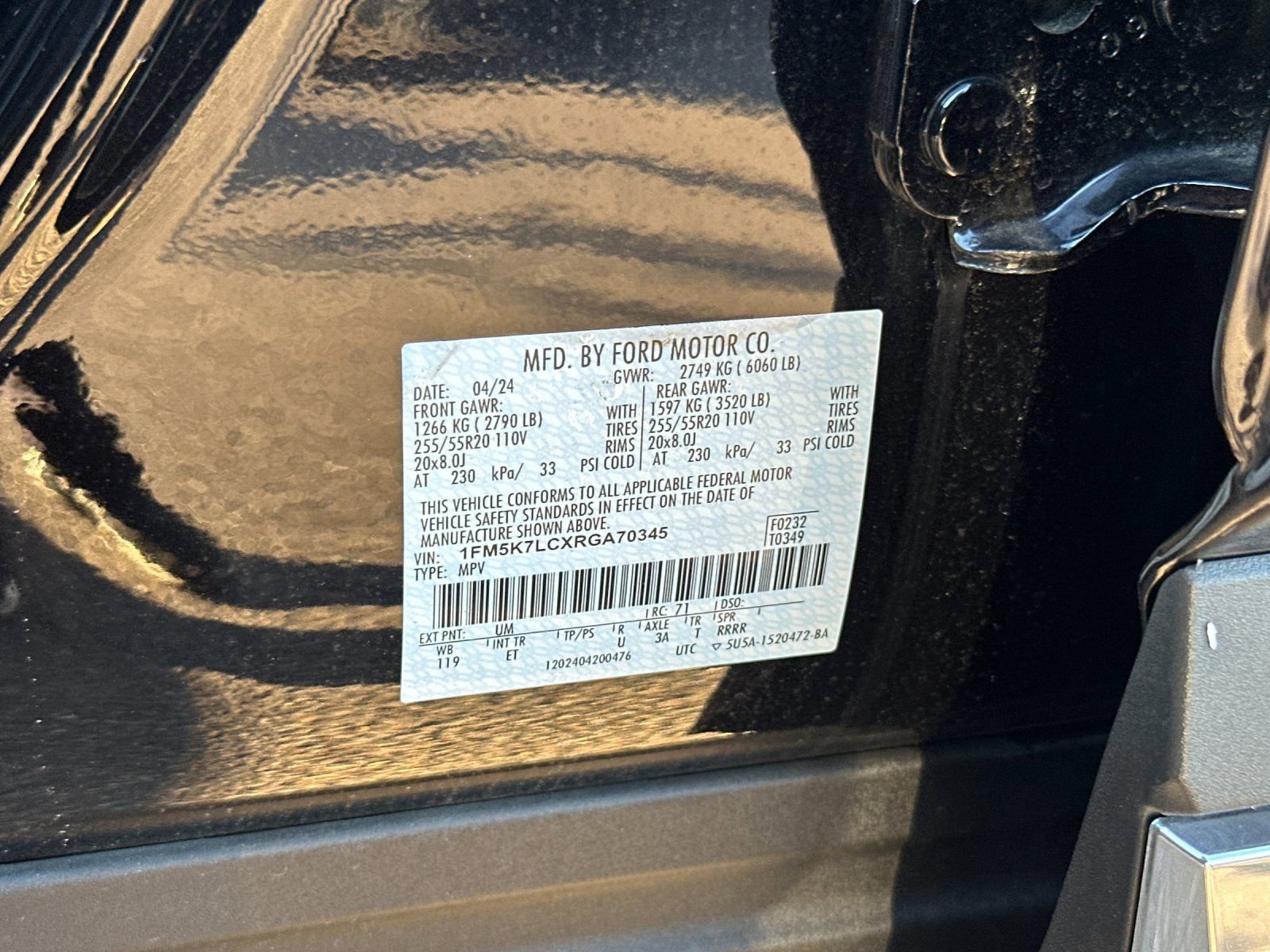 New 2024 Ford Explorer King Ranch w/ Technology Package RWD image 35