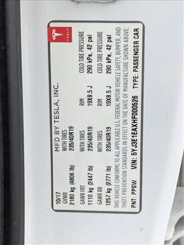 Used 2017 Tesla Model 3 Long Range image 26