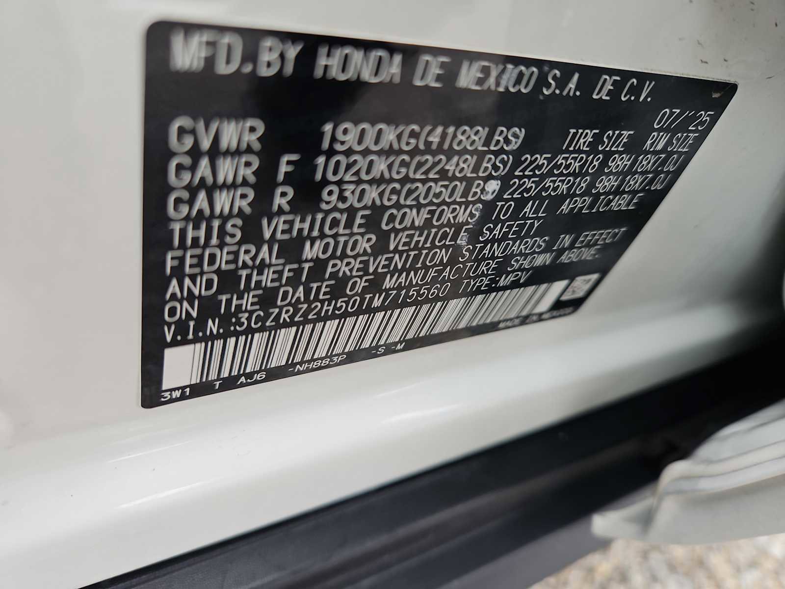 Used 2026 Honda HR-V Sport image 31