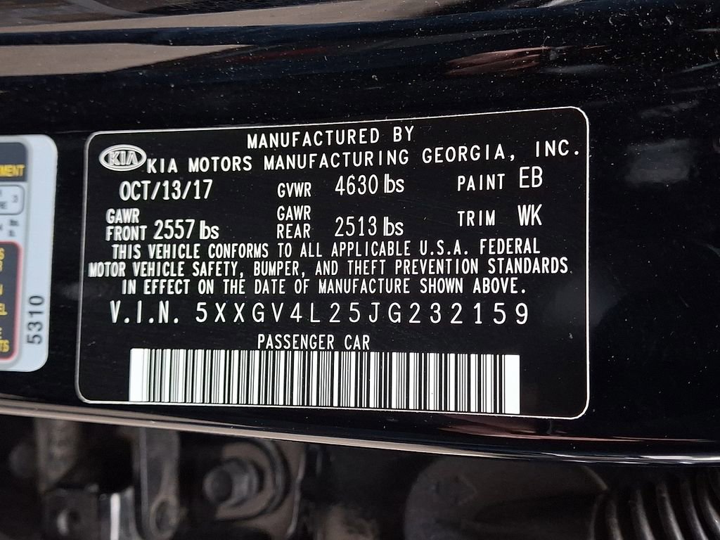 Used 2018 Kia Optima SX w/ Technology Package image 29