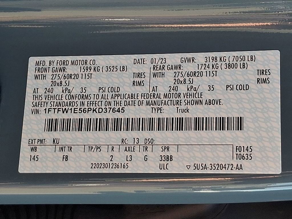Used 2023 Ford F150 XLT w/ Equipment Group 302A High AWD/4WD image 29