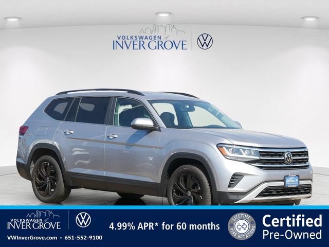 Certified 2023 Volkswagen Atlas SE w/ Black Wheel Package