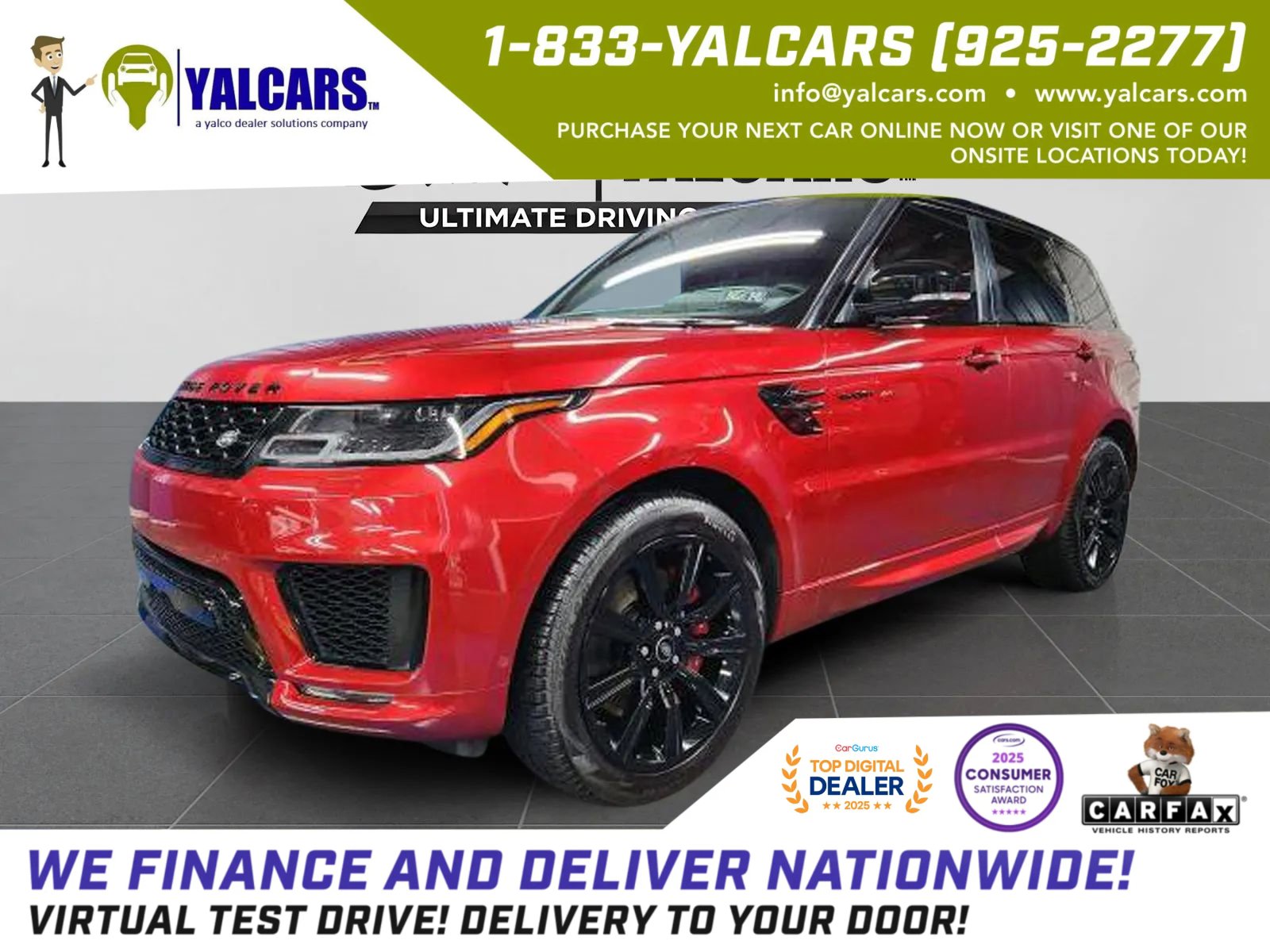 Used 2021 Land Rover Range Rover Sport HST image 1