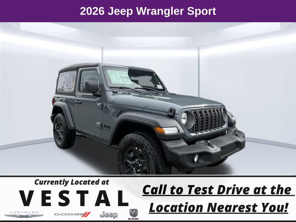 New 2026 Jeep Wrangler Sport AWD/4WD image 1