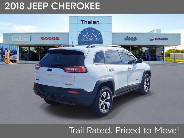 Used 2018 Jeep Cherokee Trailhawk w/ Comfort/Convenience Group image 4