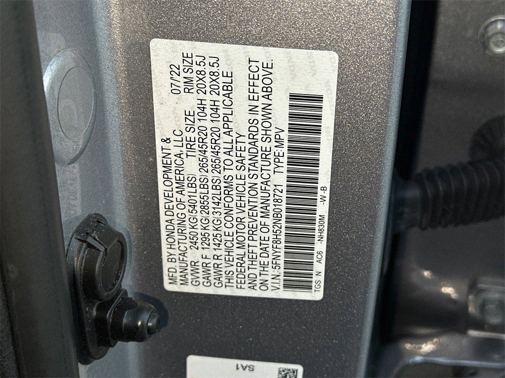 Used 2022 Honda Passport EX-L image 36