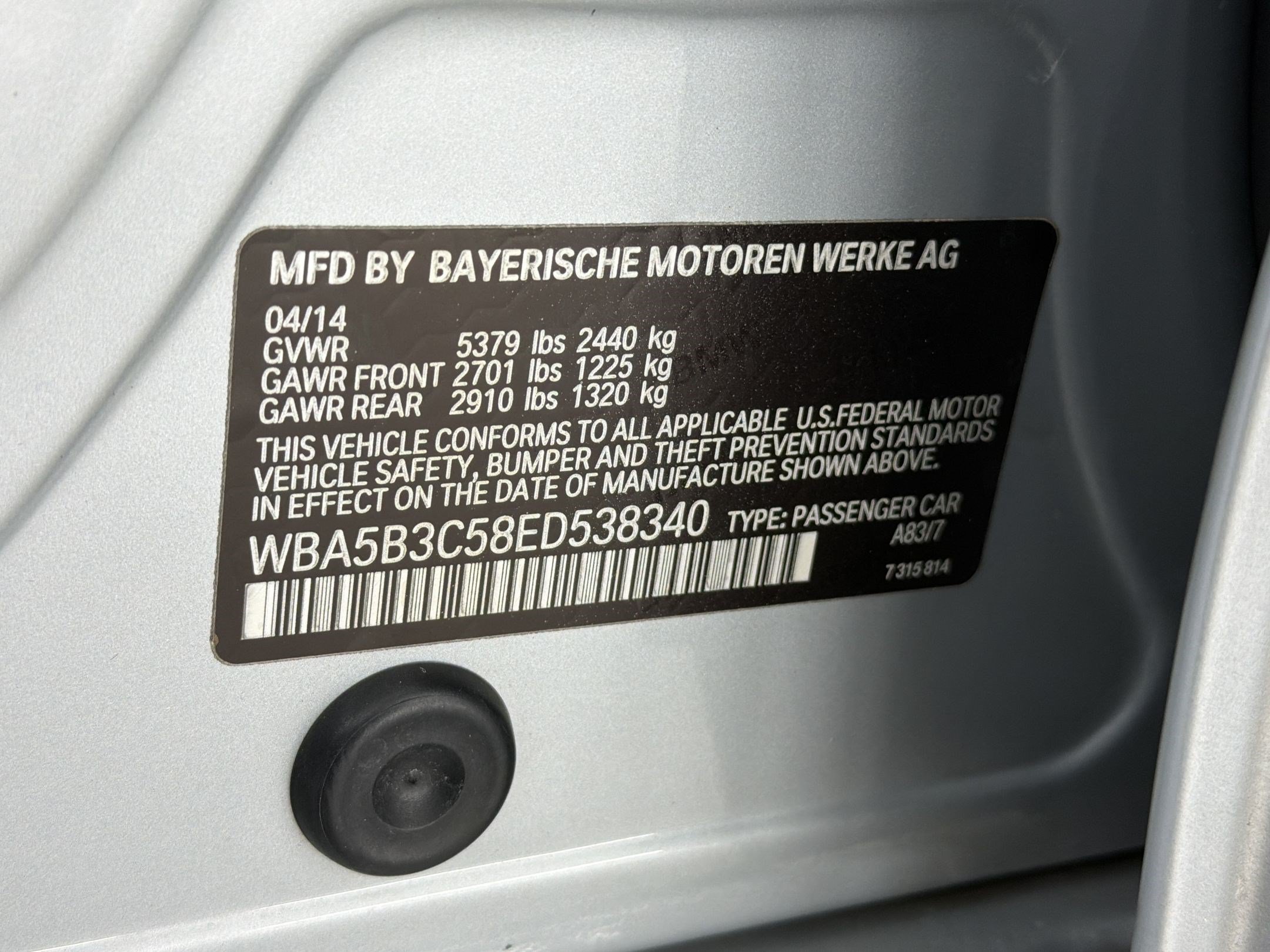 Used 2014 BMW 535i xDrive Sedan AWD/4WD image 26