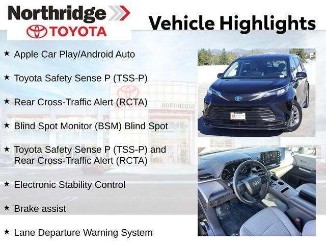 Certified 2024 Toyota Sienna LE image 2