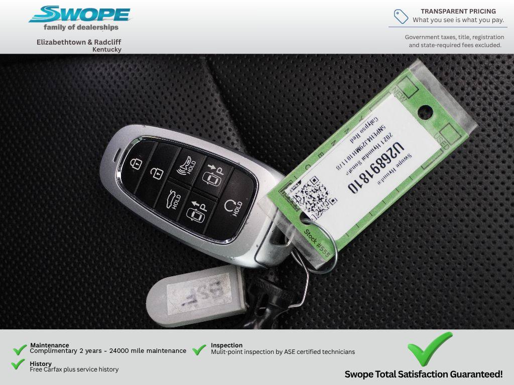 Certified 2021 Hyundai Sonata Limited FWD image 31