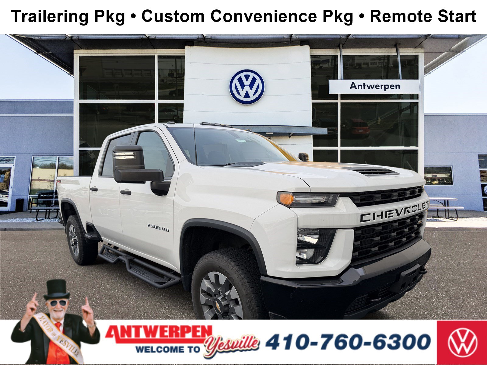 Used 2023 Chevrolet Silverado 2500 Custom w/ Custom Convenience Package