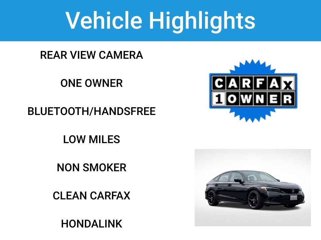 Used 2023 Honda Civic Sport image 3