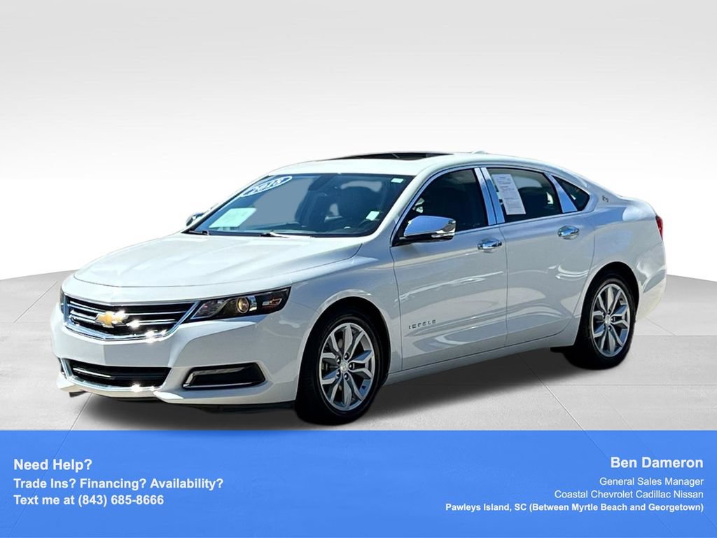Used 2018 Chevrolet Impala LT w/ LT Leather Package