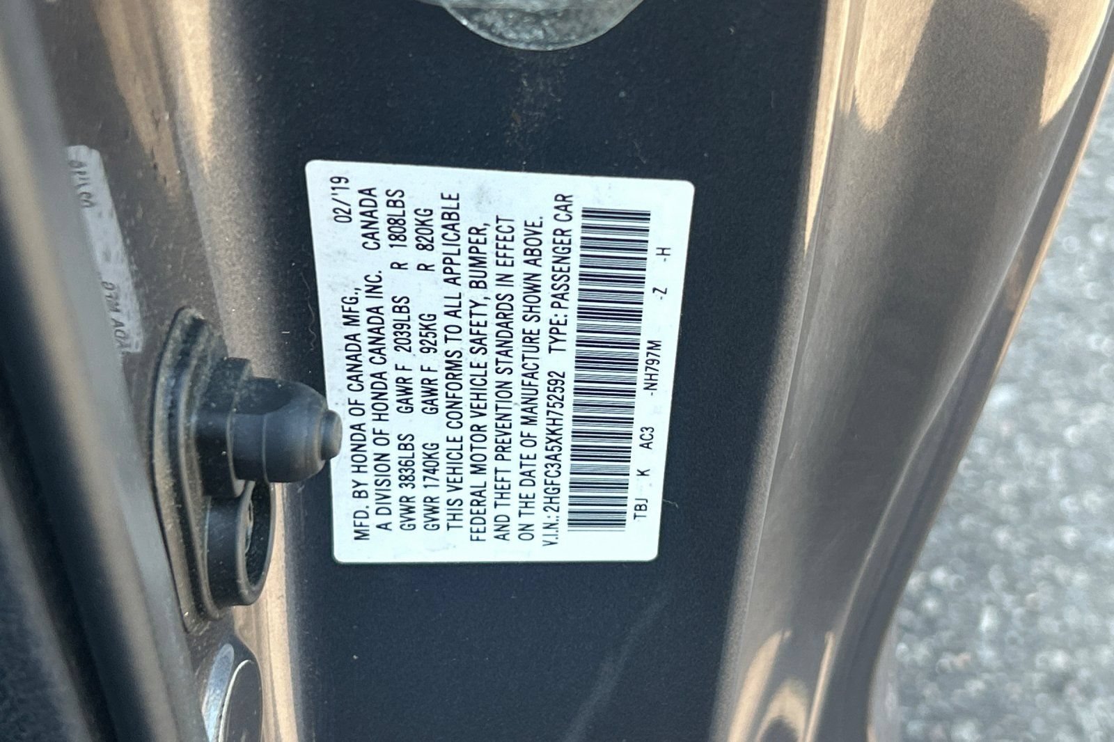 Used 2019 Honda Civic Si image 28
