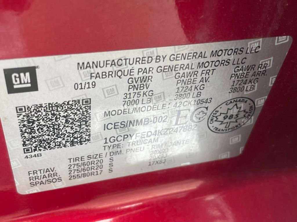 Used 2019 Chevrolet Silverado 1500 LT Trail Boss image 35