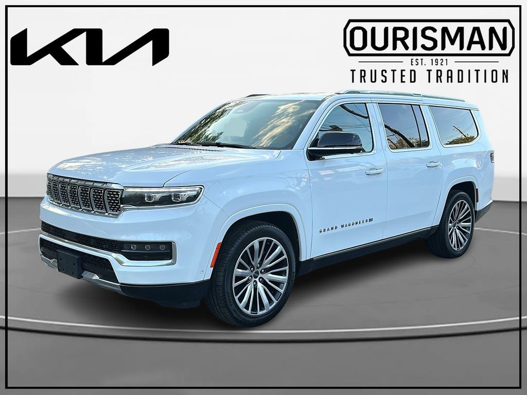 Used 2023 Jeep Grand Wagoneer L Series III w/ Rear Seat Video Group 1 AWD/4WD image 2