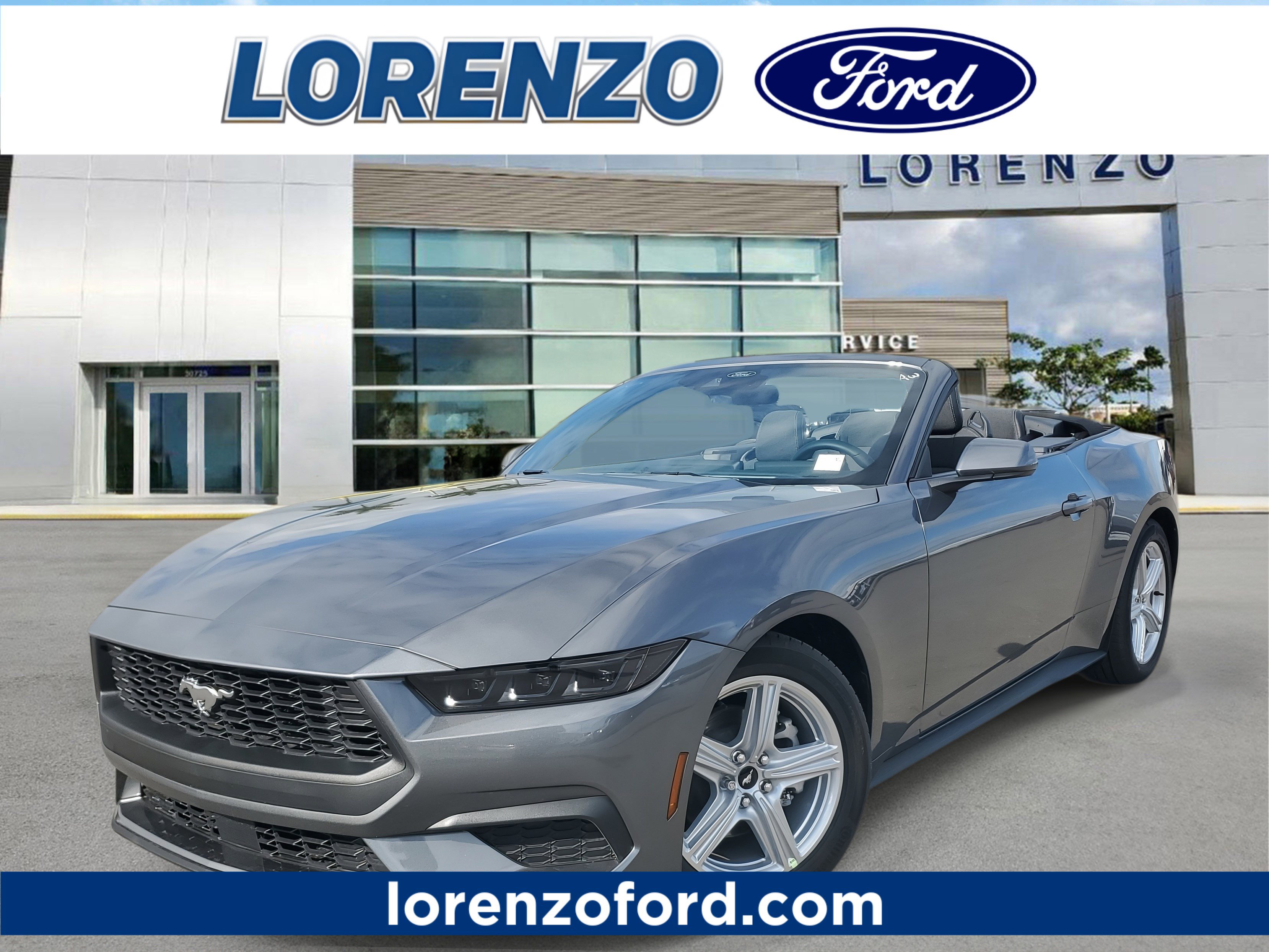 New 2026 Ford Mustang Convertible image 1