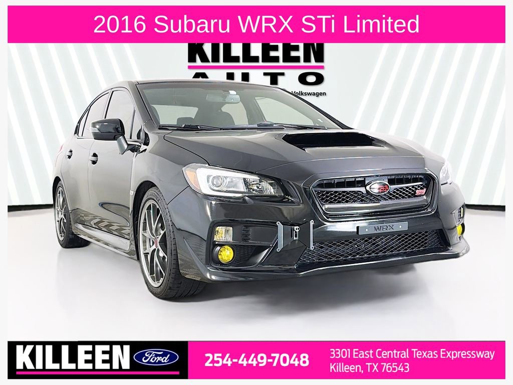 Used 2016 Subaru WRX STI Limited AWD/4WD image 1
