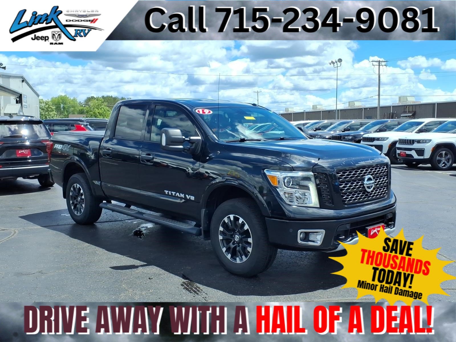 Used 2019 Nissan Titan PRO-4X w/ Pro-4x Convenience Package AWD/4WD image 1