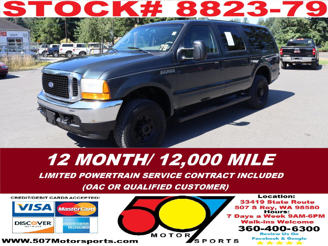 Used 2000 Ford Excursion XLT