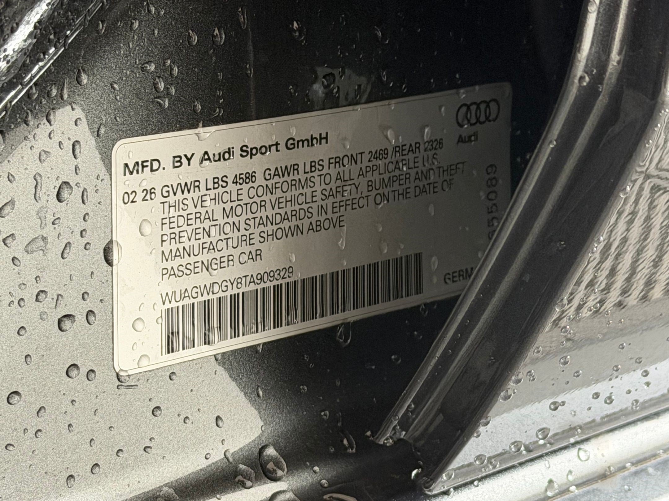New 2026 Audi RS 3 AWD/4WD image 21
