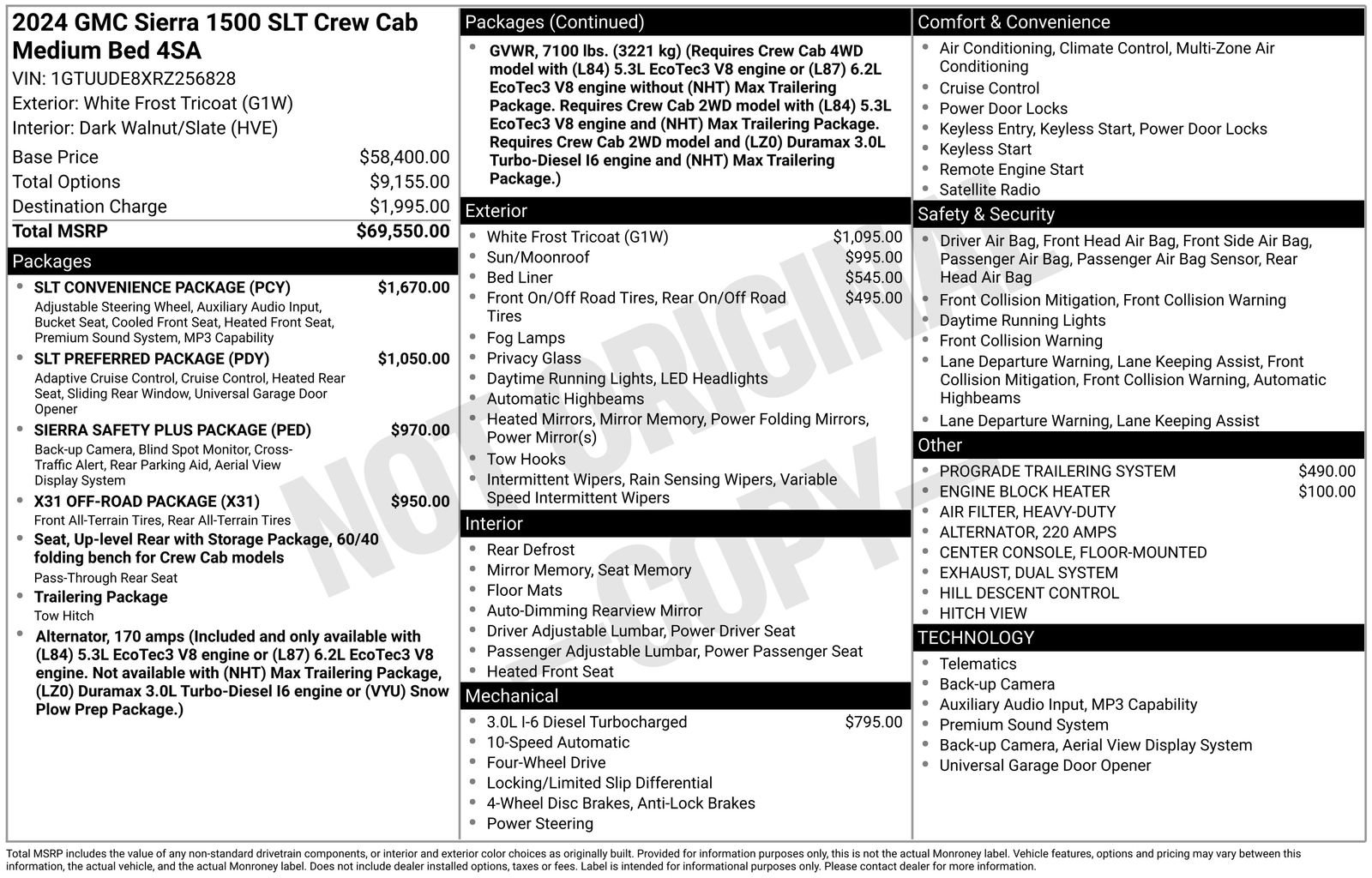 Used 2024 GMC Sierra 1500 SLT w/ SLT Convenience Package image 37