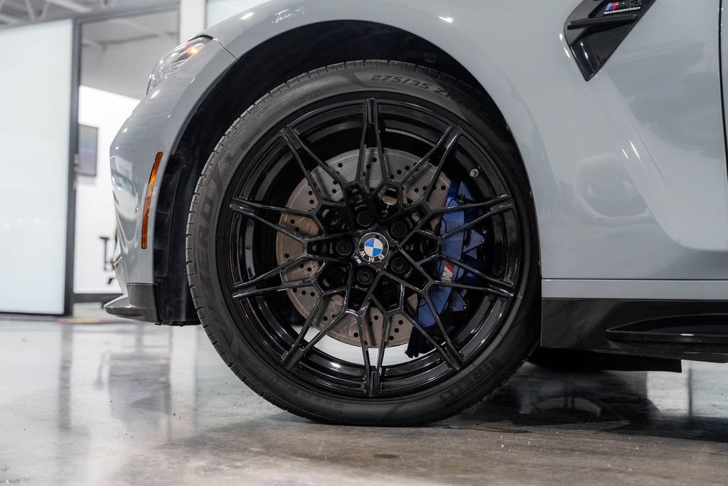 Used 2024 BMW M3 Competition w/ M Carbon Exterior Package RWD image 85