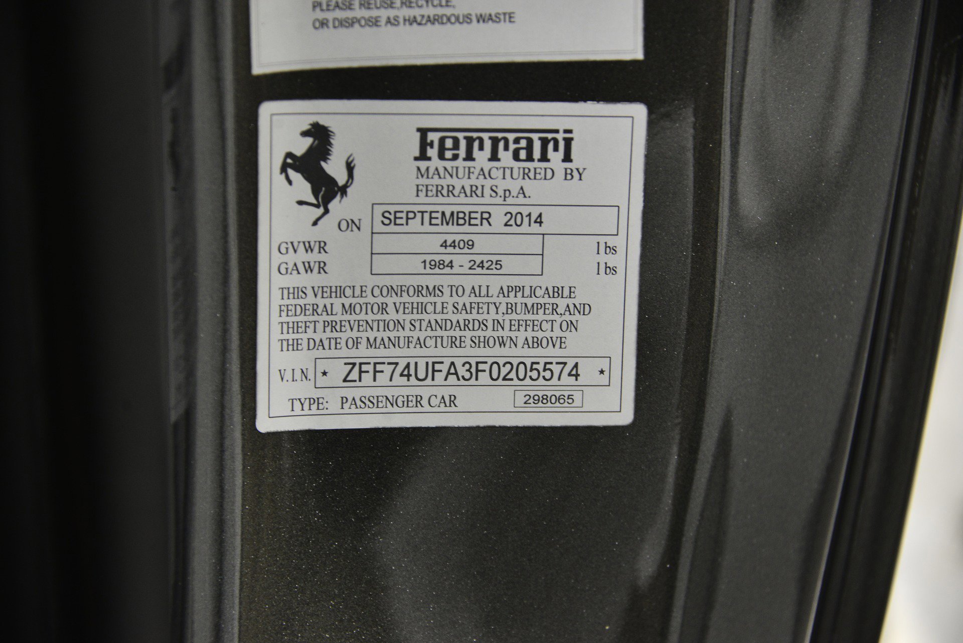 Used 2015 Ferrari F12 Berlinetta image 19