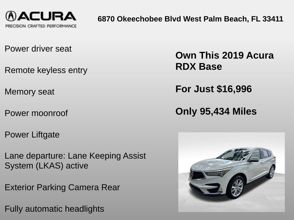 Used 2019 Acura RDX FWD image 12
