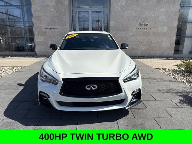 Certified 2024 INFINITI Q50 Red Sport 400 image 2