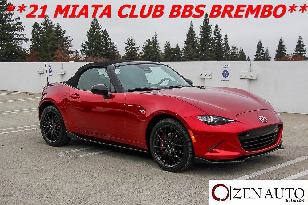 Used 2021 MAZDA MX-5 Miata Club w/ Brembo/BBS Recaro Package image 35