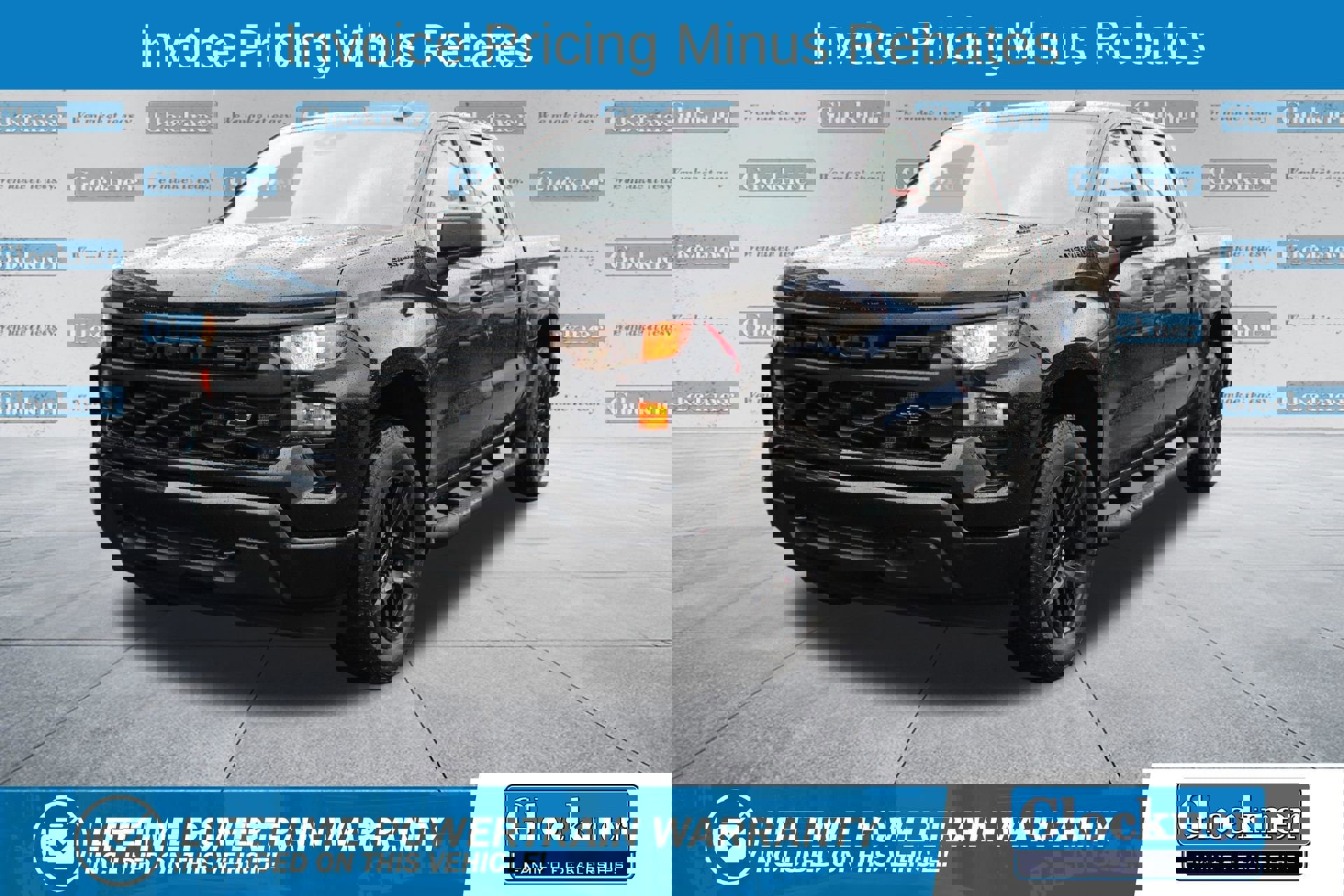 New 2026 Chevrolet Silverado 1500 Custom w/ Turbomax Blackout Package