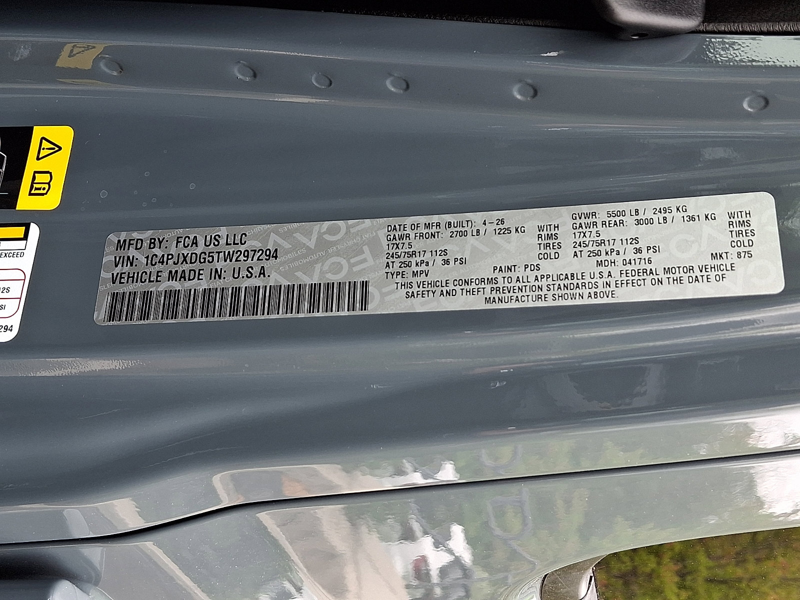 New 2026 Jeep Wrangler Sport S AWD/4WD image 16