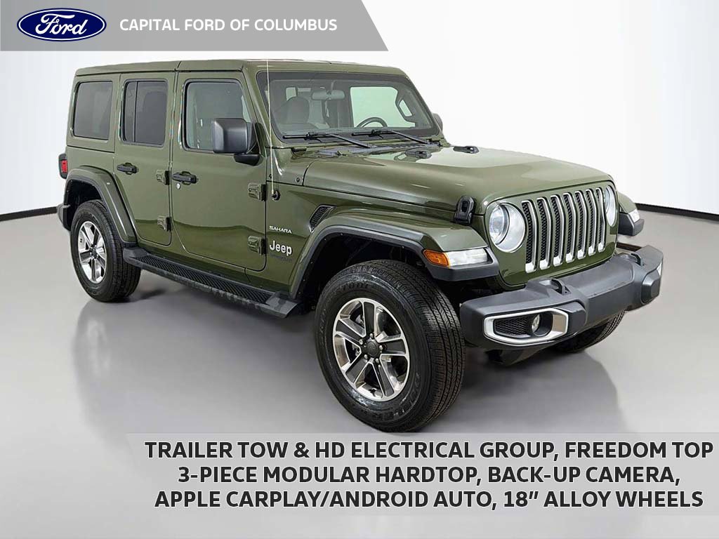 Used 2021 Jeep Wrangler Unlimited Sahara