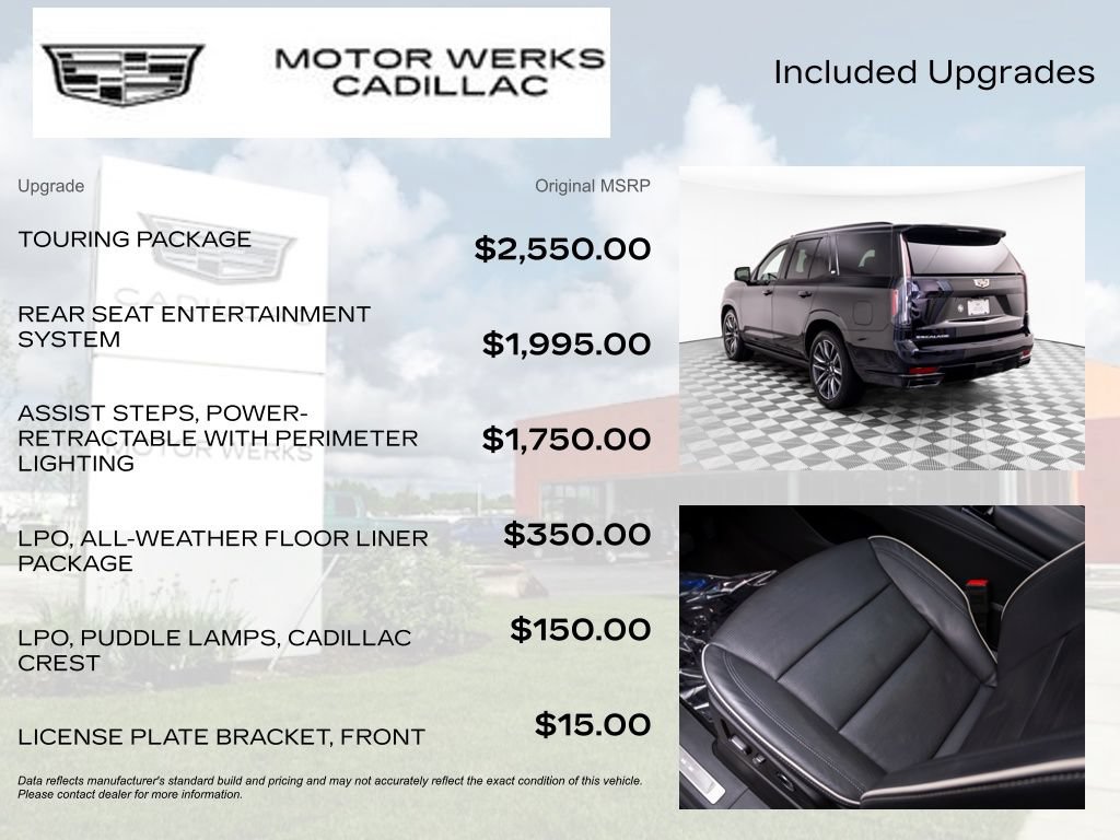 Certified 2024 Cadillac Escalade Sport w/ Touring Package AWD/4WD image 4